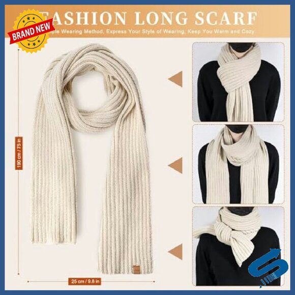 Winter Beanie Scarf Gloves Set Touchscreen Pom Pom 3-in-1 main image 4